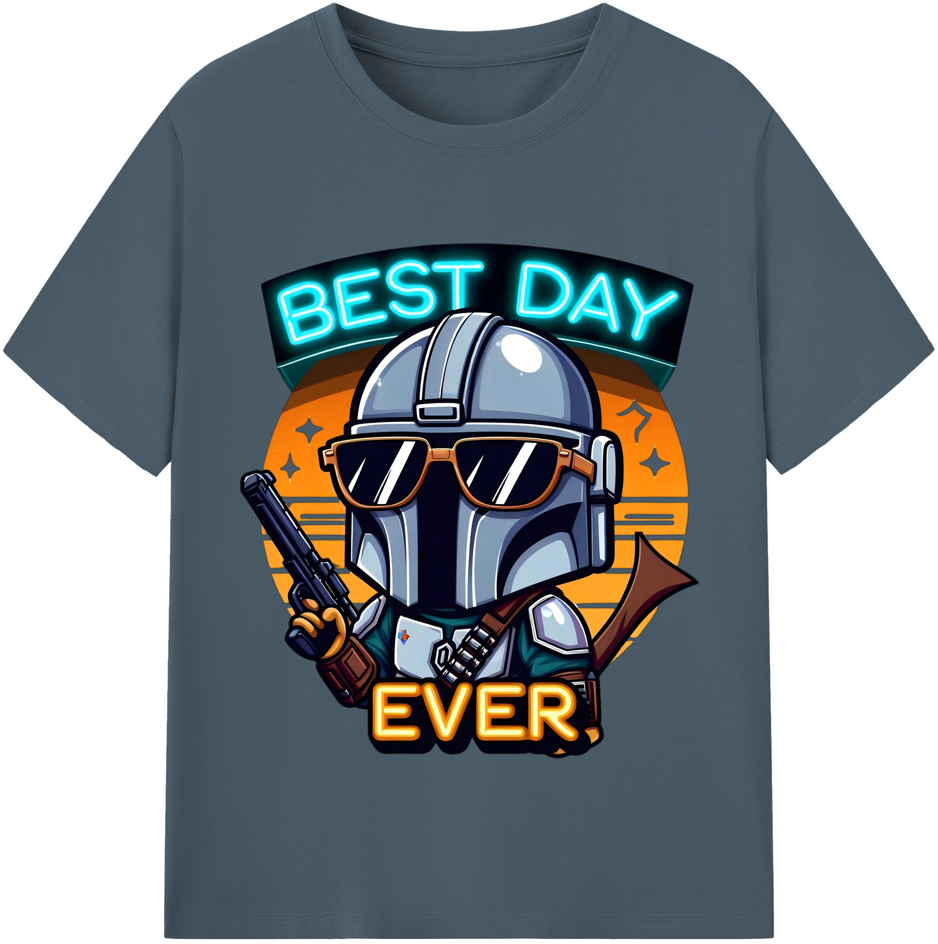 （画像用） スター・ウォーズ Star Wars 綿100％半袖Tシャツ（フロントプリント）